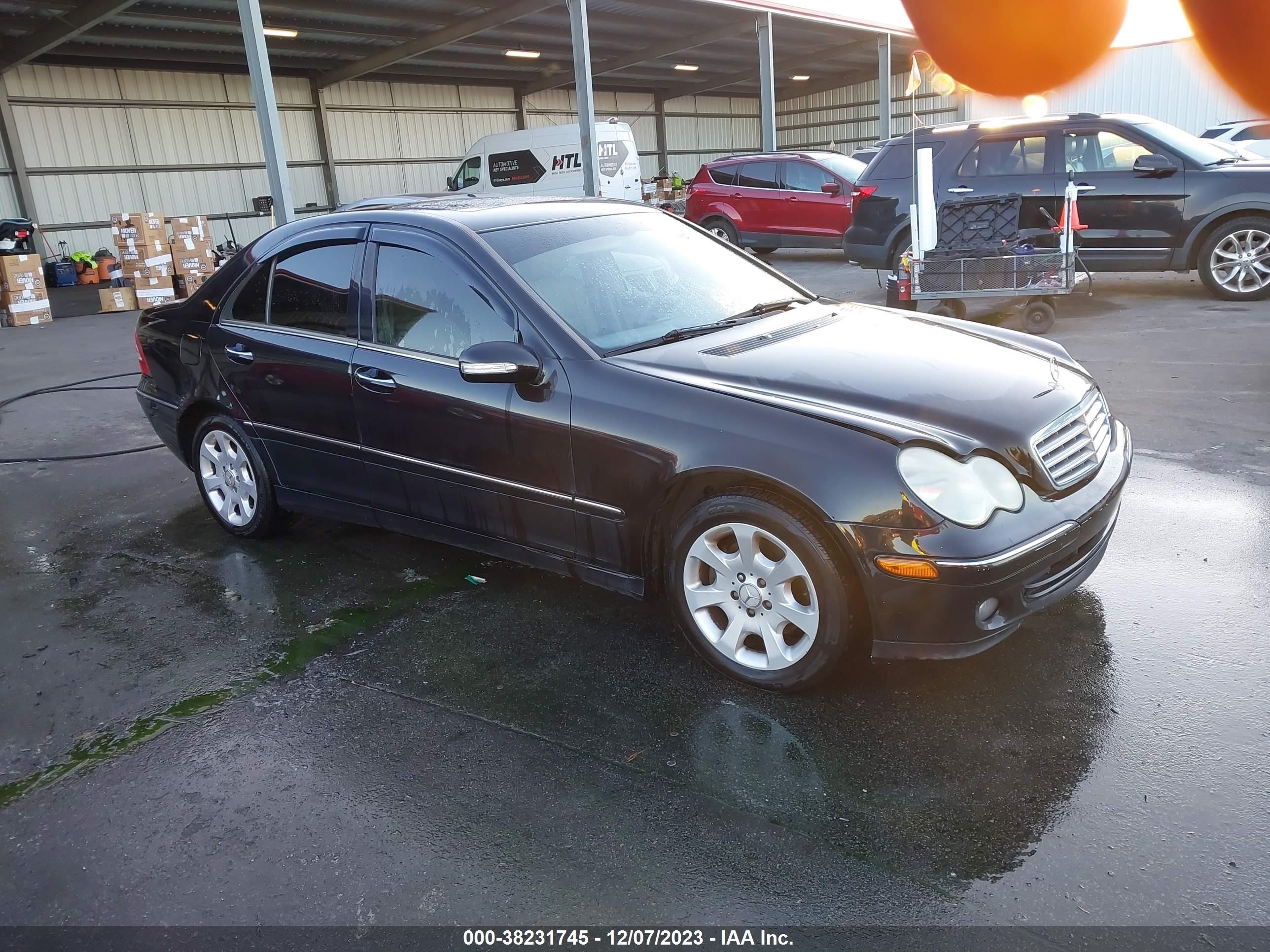 MERCEDES-BENZ C-KLASSE 2006 wdbrf54h86a856098