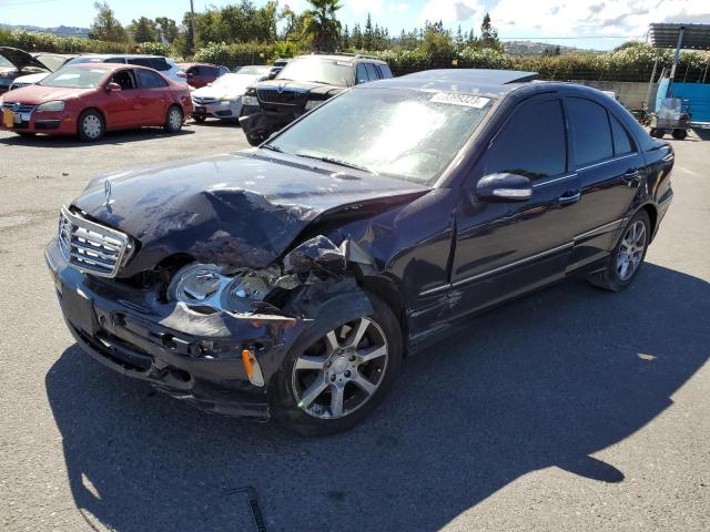 MERCEDES-BENZ C-CLASS 2007 wdbrf54h97f886148