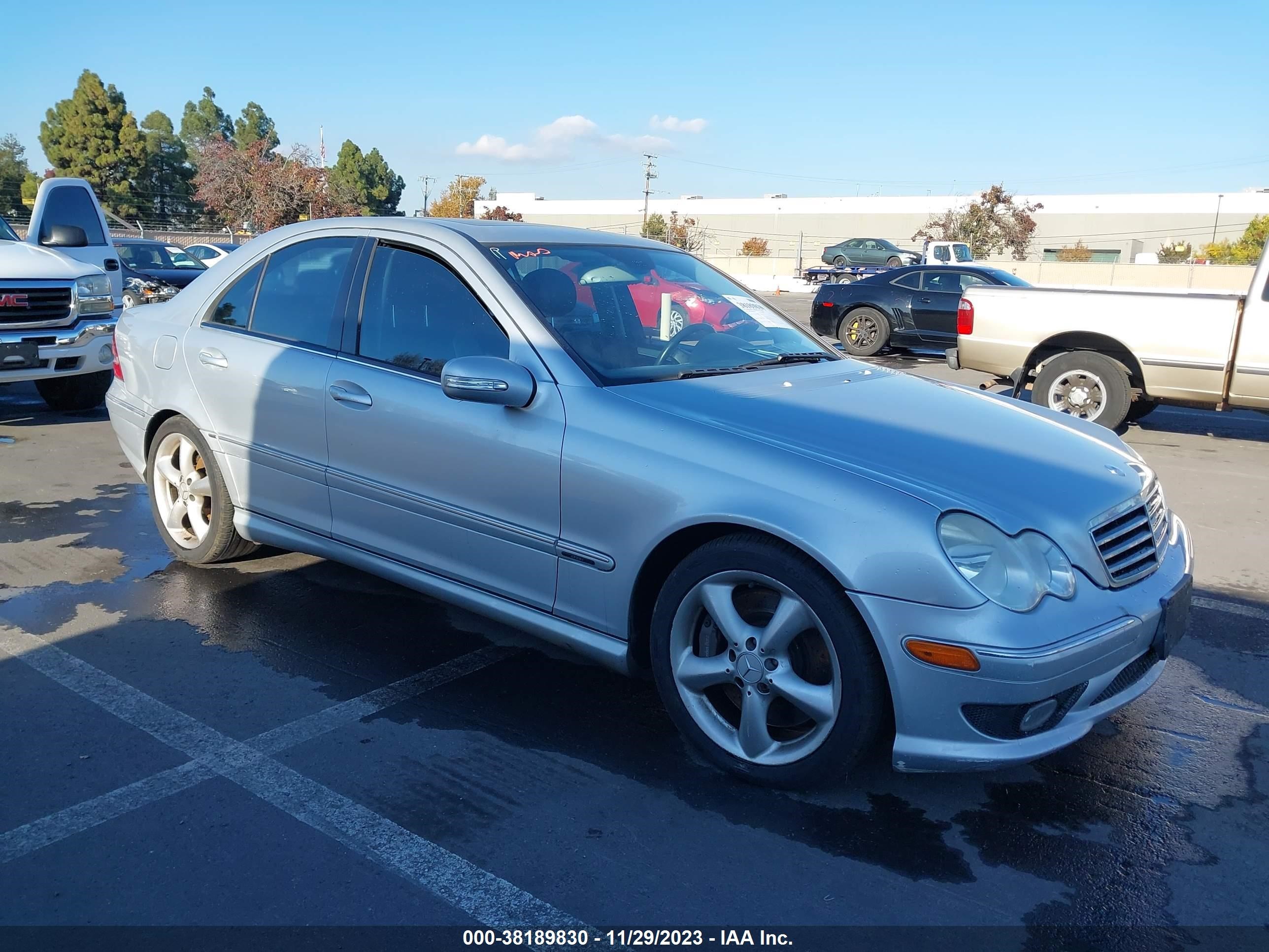 MERCEDES-BENZ C-KLASSE 2006 wdbrf56h16f734666