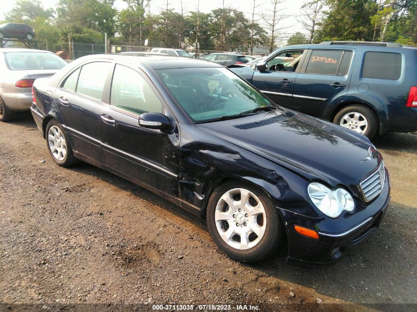 MERCEDES-BENZ C-KLASSE 2006 wdbrf56h46f758007