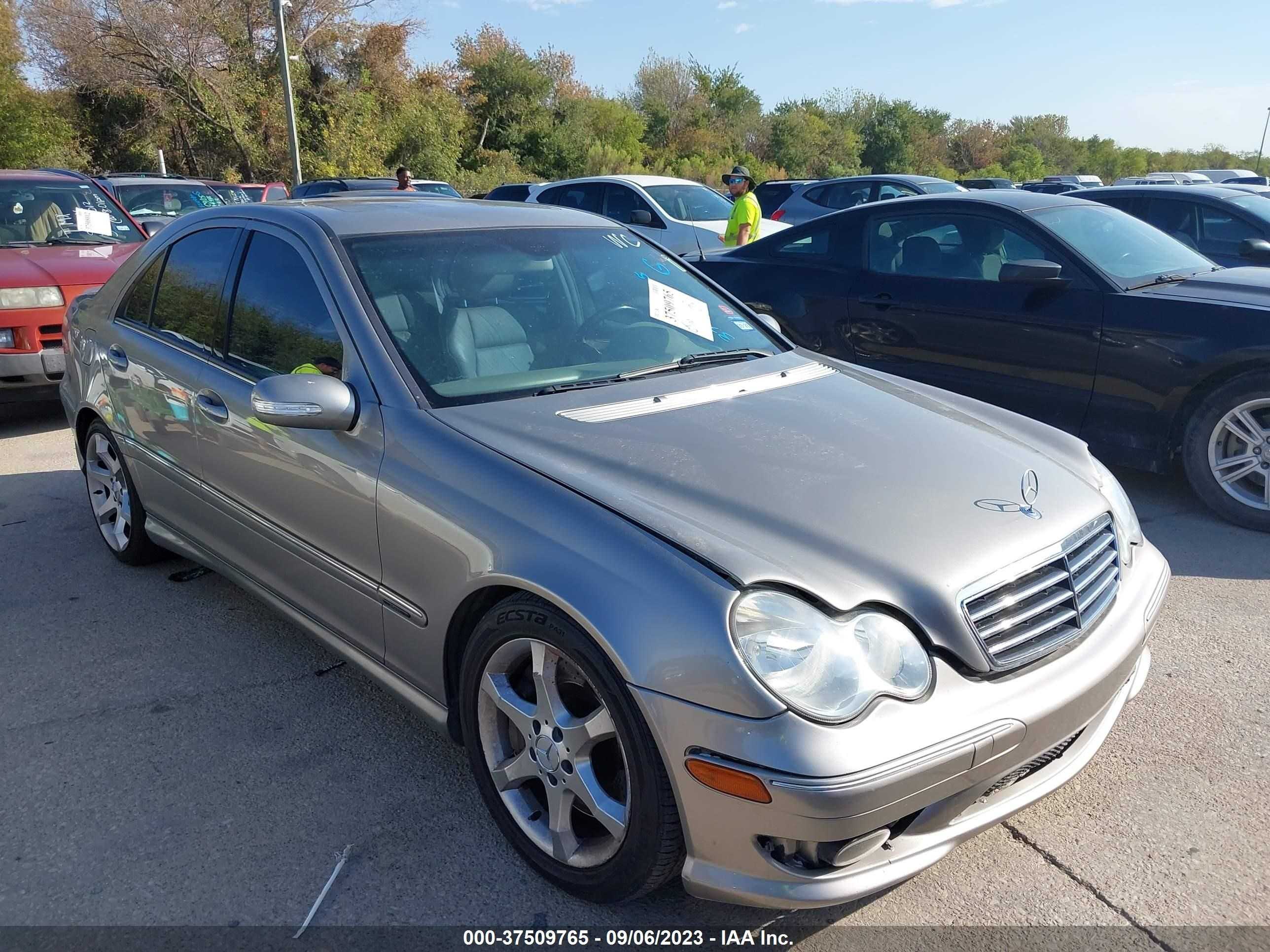 MERCEDES-BENZ C-KLASSE 2007 wdbrf56h97f856239