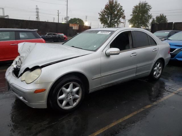 MERCEDES-BENZ C-CLASS 2002 wdbrf61j02e008054