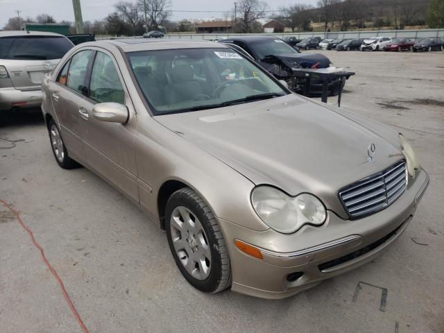 MERCEDES-BENZ C 240 2005 wdbrf61j15f576523