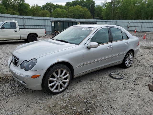 MERCEDES-BENZ C-CLASS 2004 wdbrf61j34f496140