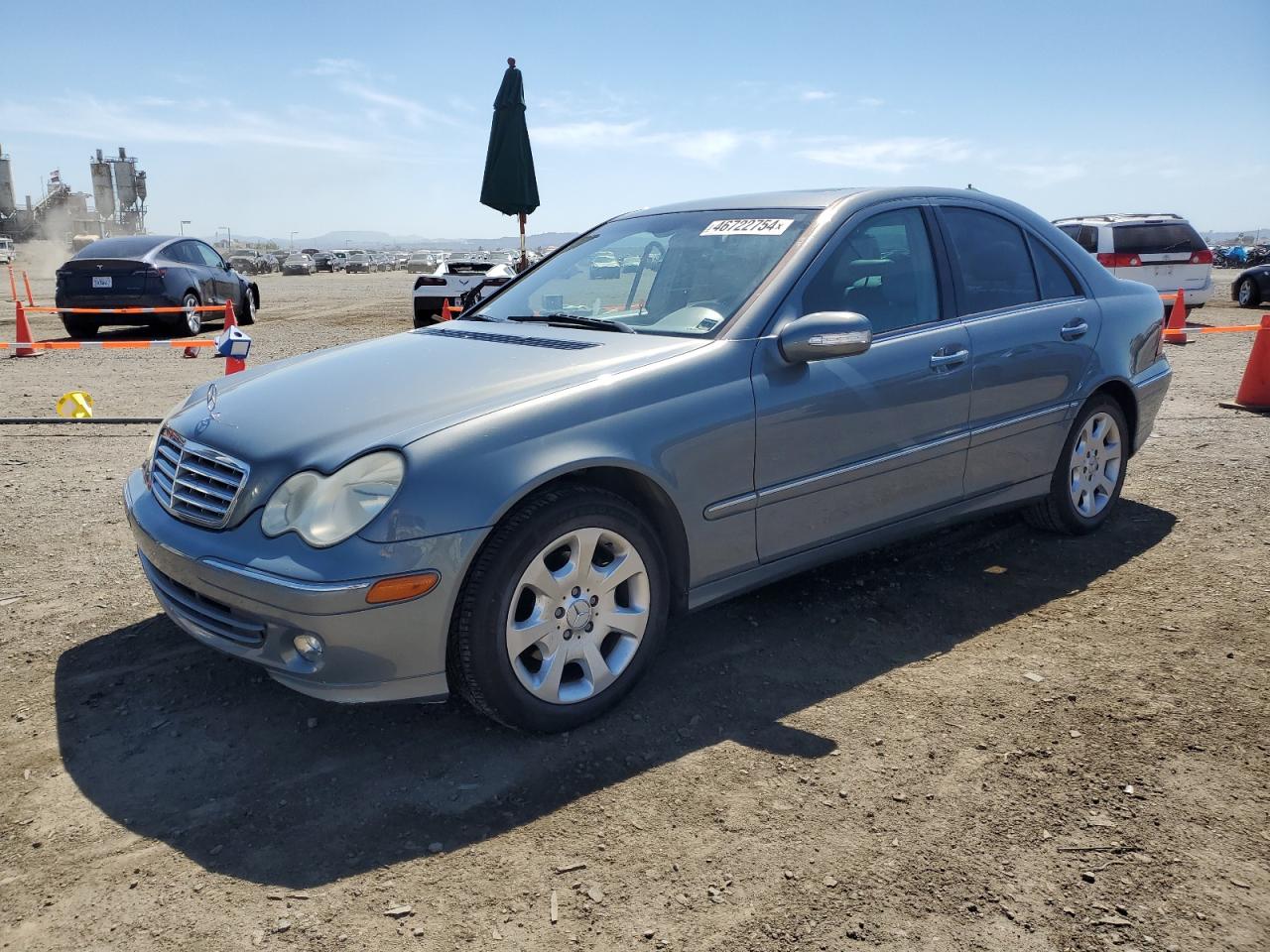 MERCEDES-BENZ C-KLASSE 2005 wdbrf61j45a719428