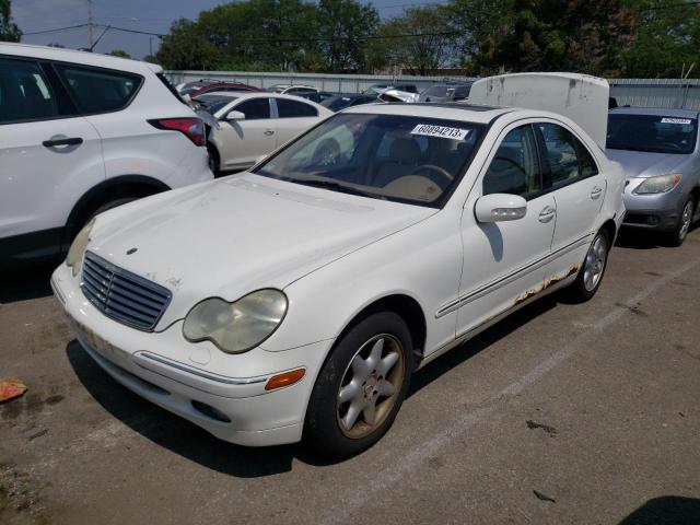 MERCEDES-BENZ C 240 2002 wdbrf61j52f235802