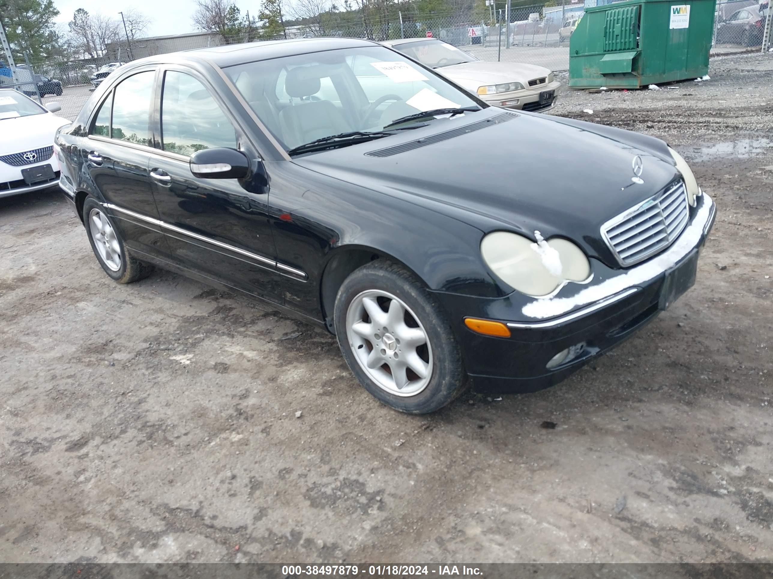 MERCEDES-BENZ C-KLASSE 2002 wdbrf61j52f275801