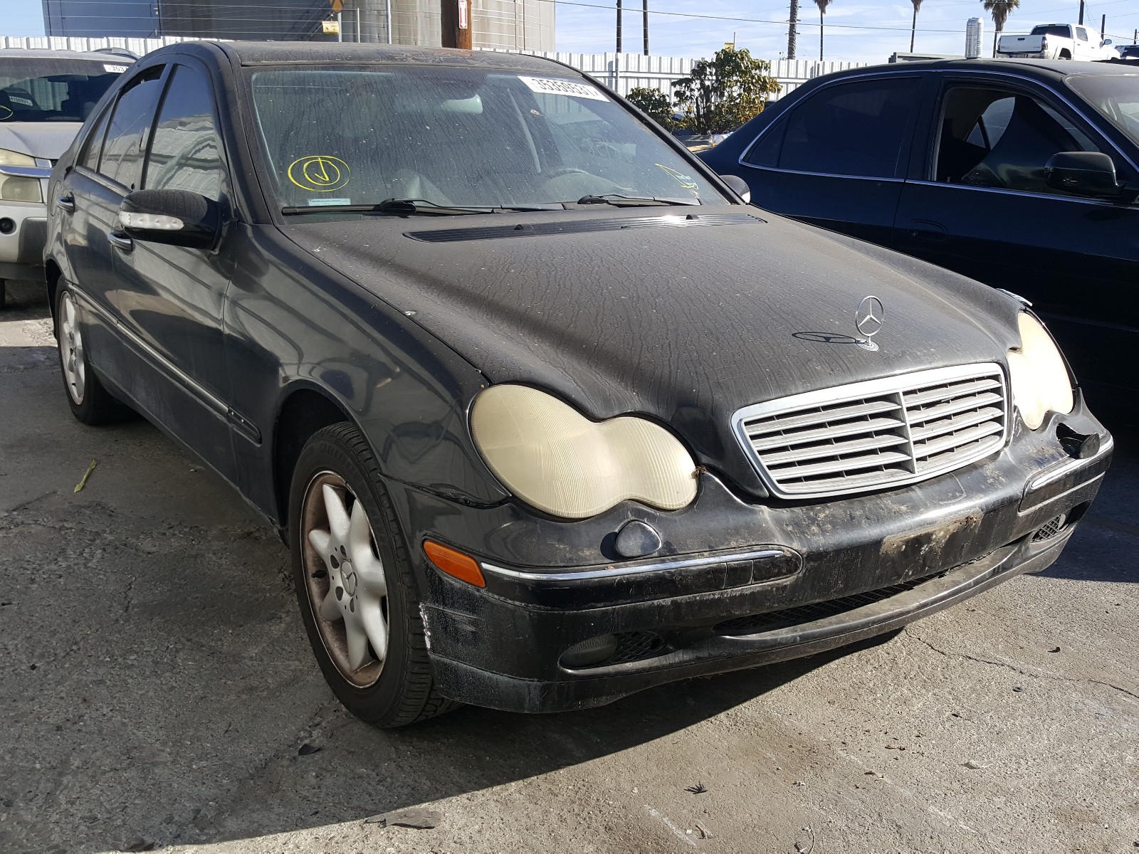 MERCEDES-BENZ C 240 2003 wdbrf61j53a384936