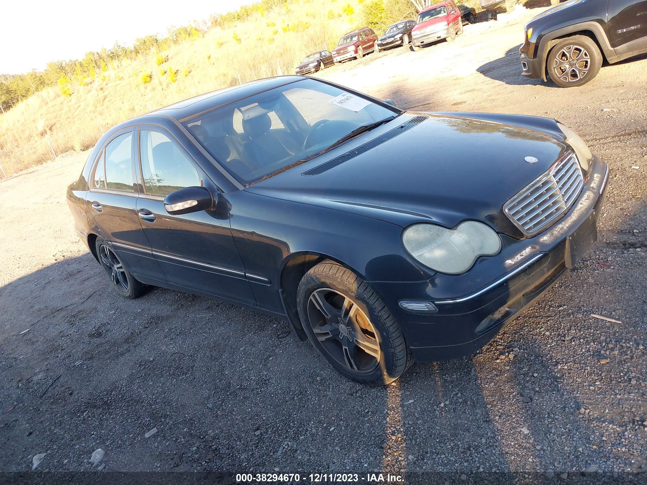 MERCEDES-BENZ C-KLASSE 2002 wdbrf61j62f138611