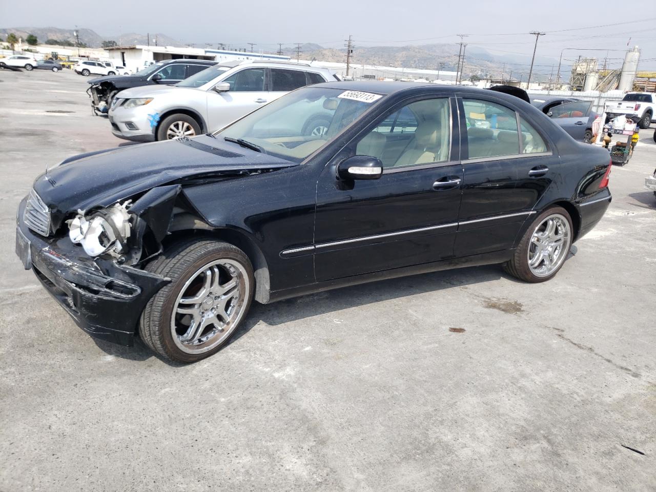 MERCEDES-BENZ C-KLASSE 2004 wdbrf61j64e016159