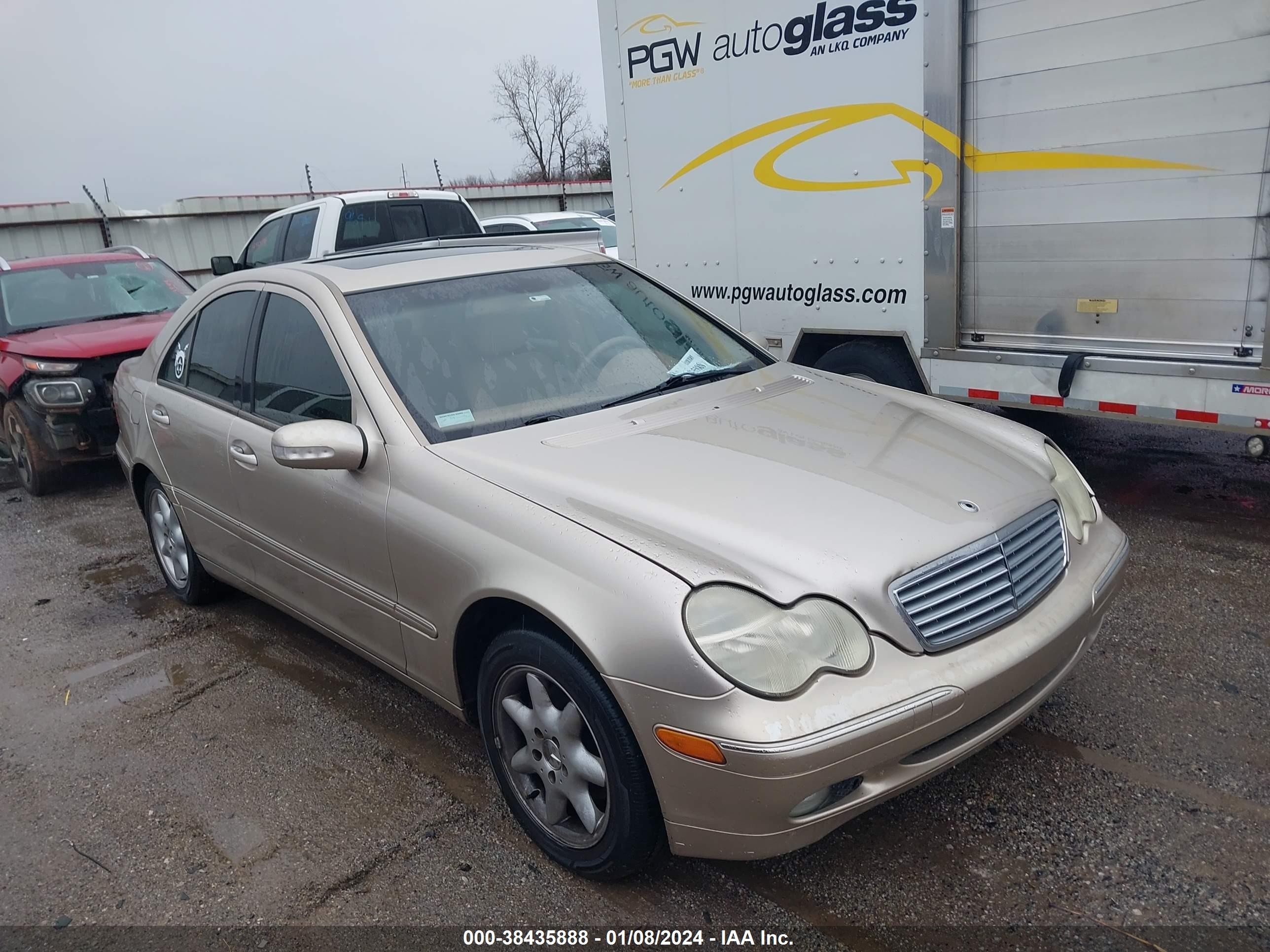 MERCEDES-BENZ C-KLASSE 2002 wdbrf61j82f248124