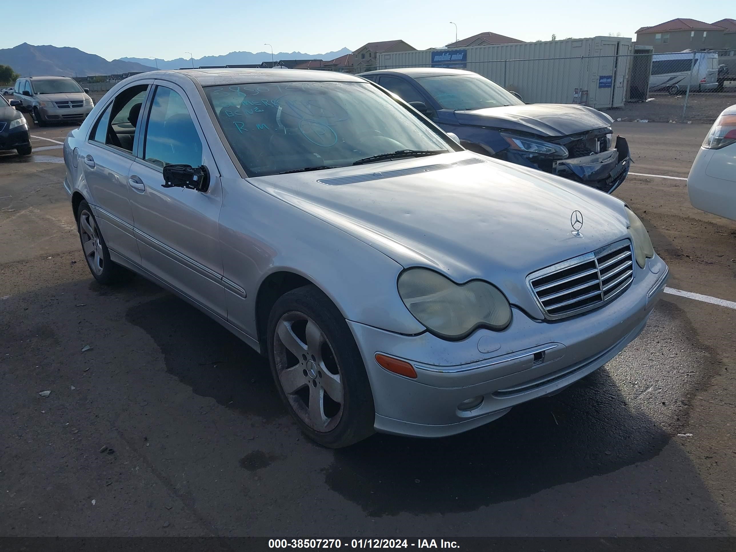 MERCEDES-BENZ C-KLASSE 2001 wdbrf61j91f033673