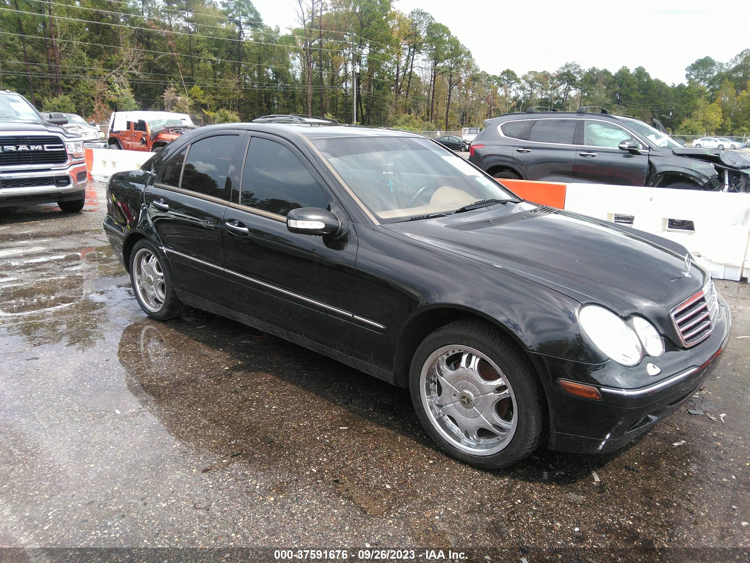 MERCEDES-BENZ C-KLASSE 2001 wdbrf61j91f105357