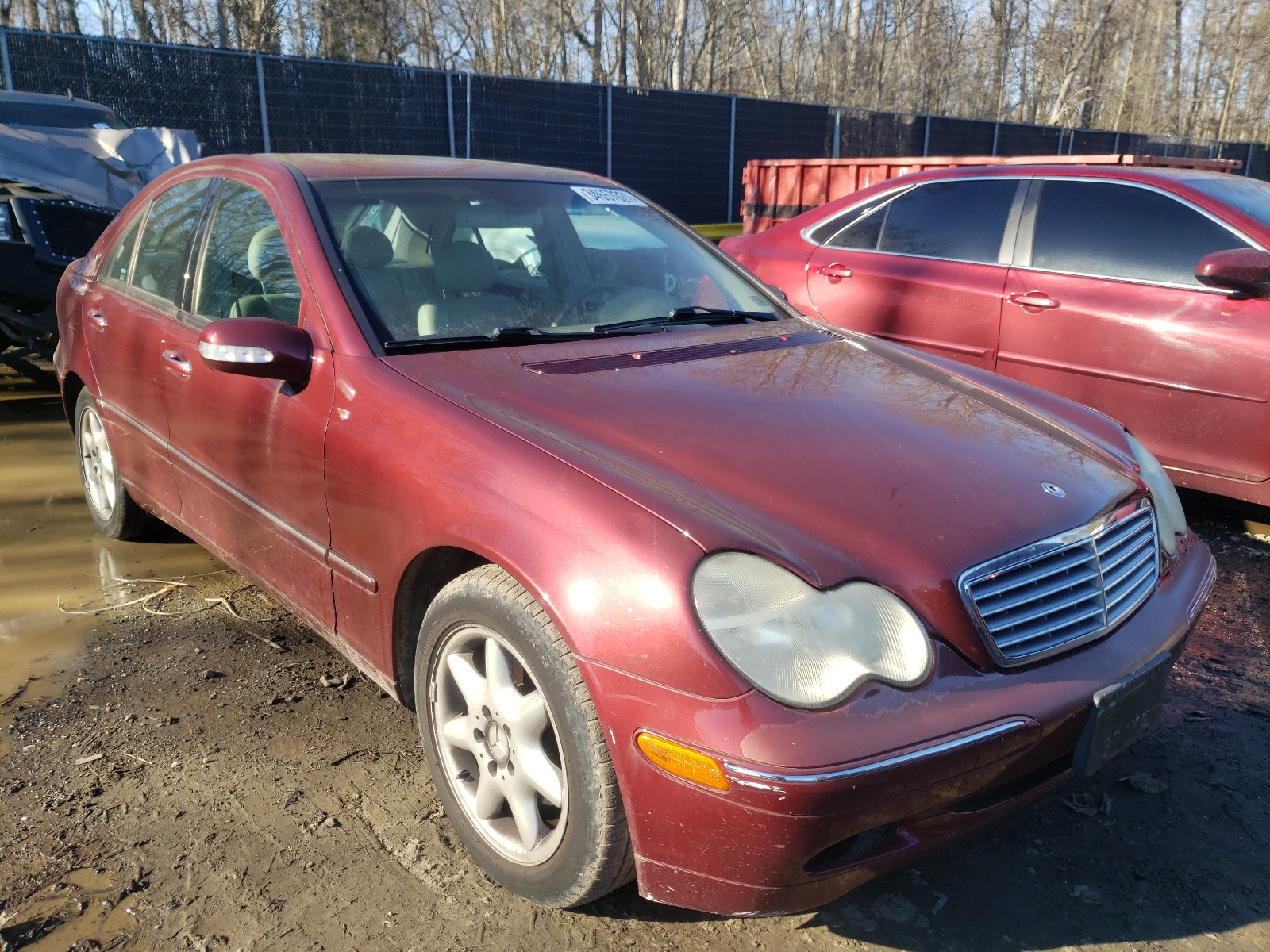 MERCEDES-BENZ C 240 2003 wdbrf61j93a456222