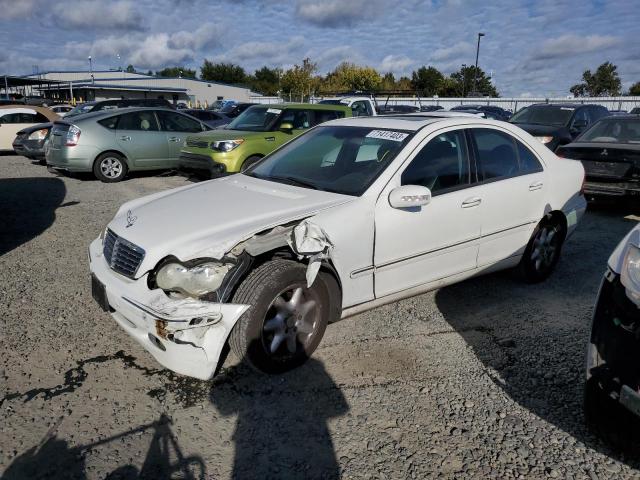 MERCEDES-BENZ C-CLASS 2004 wdbrf61j94f455432