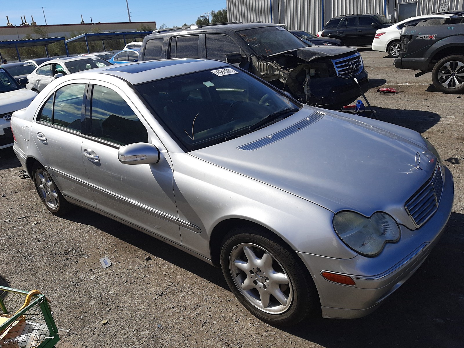 MERCEDES-BENZ C 240 2003 wdbrf61jx3f411860