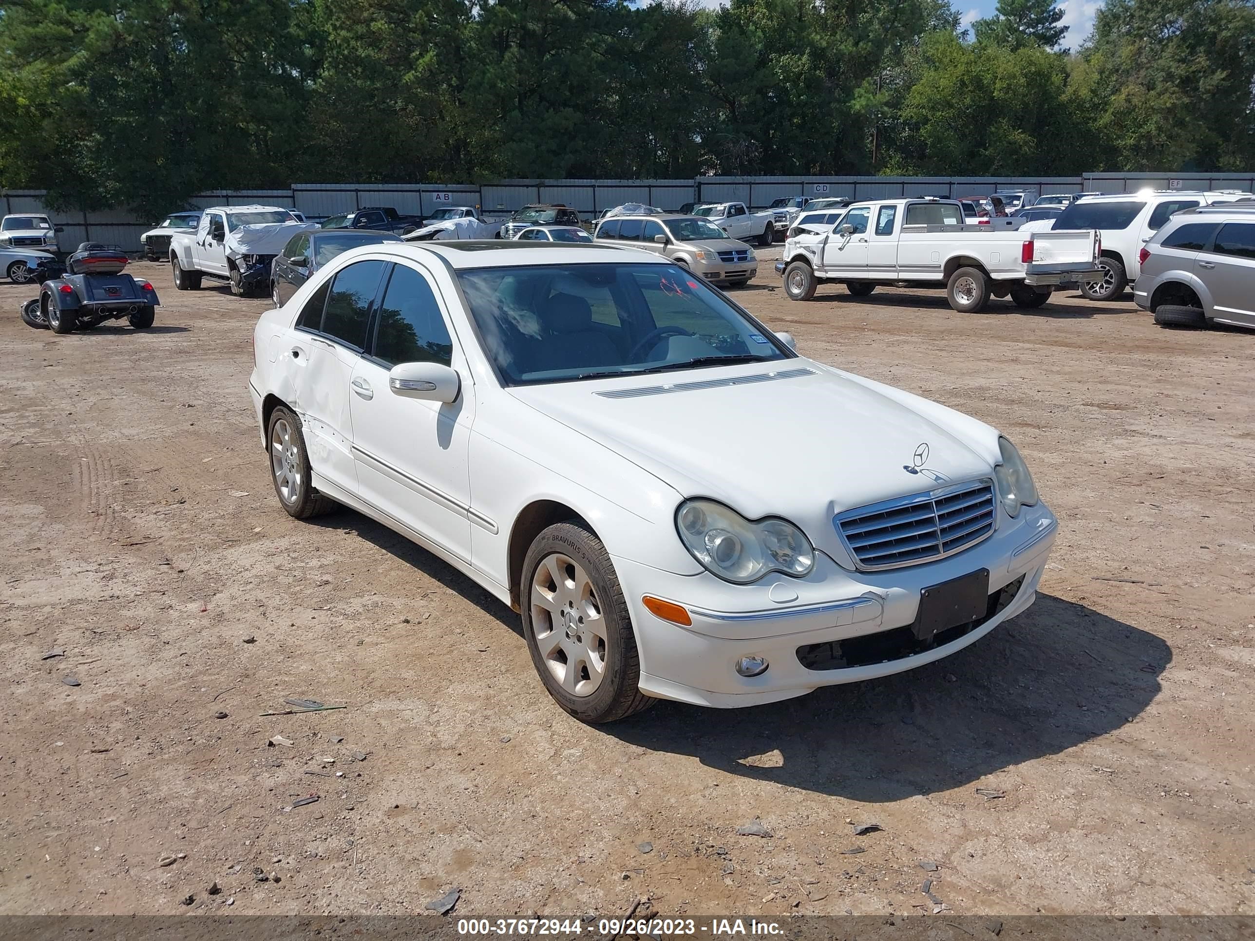 MERCEDES-BENZ C-KLASSE 2005 wdbrf61jx5f675423