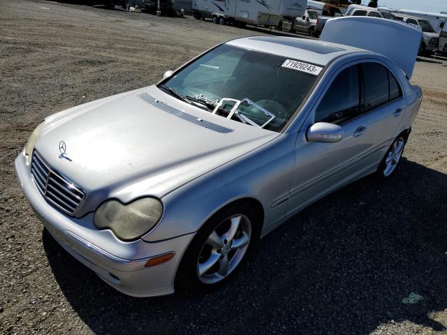 MERCEDES-BENZ C-CLASS 2004 wdbrf64j34f488339