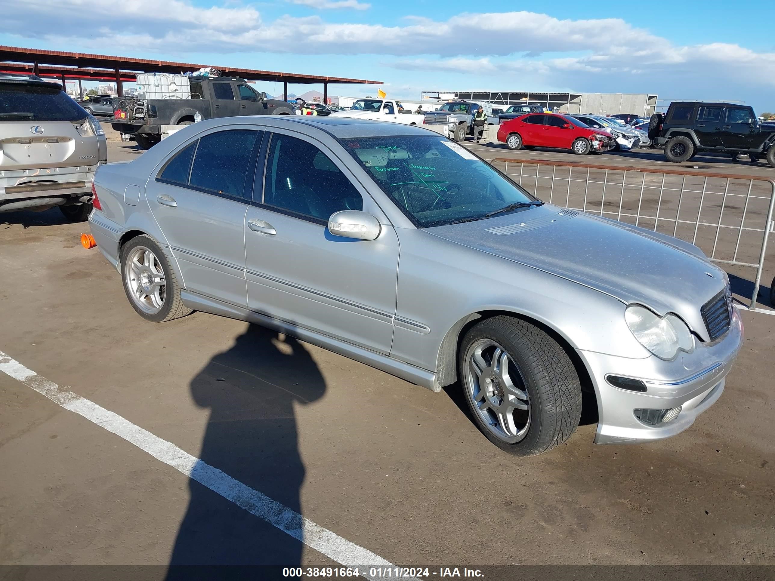 MERCEDES-BENZ C-KLASSE 2002 wdbrf65j02f222790