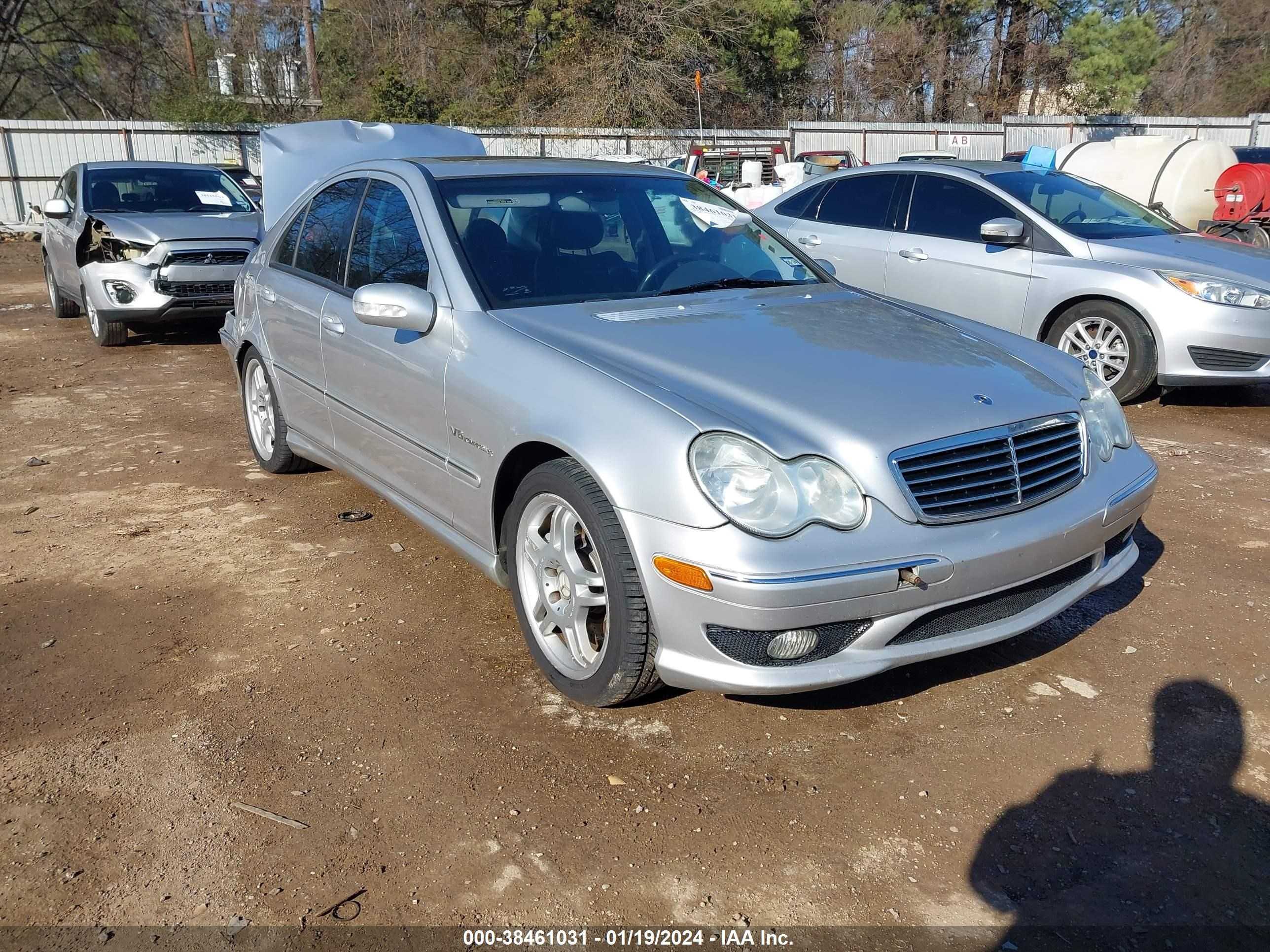 MERCEDES-BENZ C-KLASSE 2002 wdbrf65j12f164365