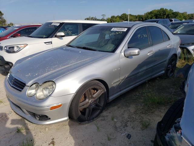 MERCEDES-BENZ C 55 AMG 2005 wdbrf76j05f612734