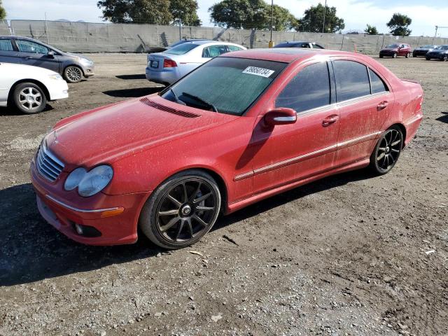 MERCEDES-BENZ C-CLASS 2005 wdbrf76j15f687524