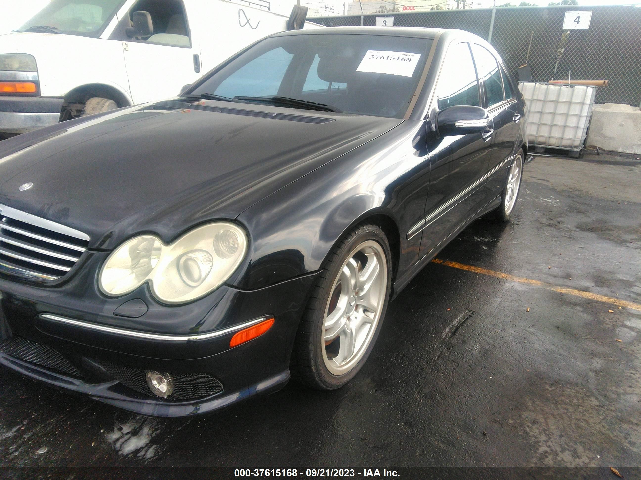 MERCEDES-BENZ C-KLASSE 2006 wdbrf76j26f760806