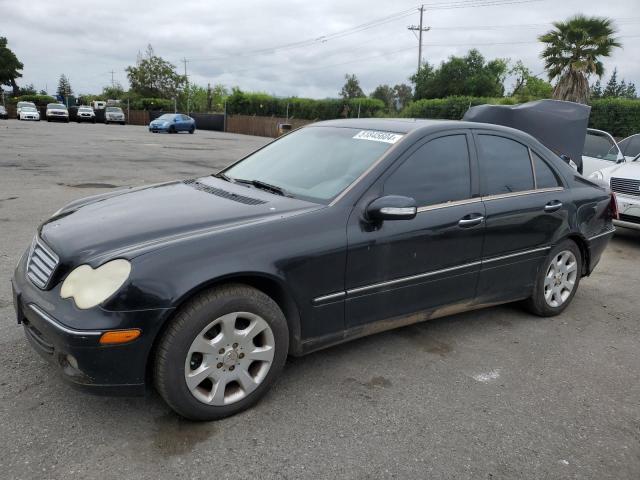 MERCEDES-BENZ C-CLASS 2005 wdbrf81j05f590411