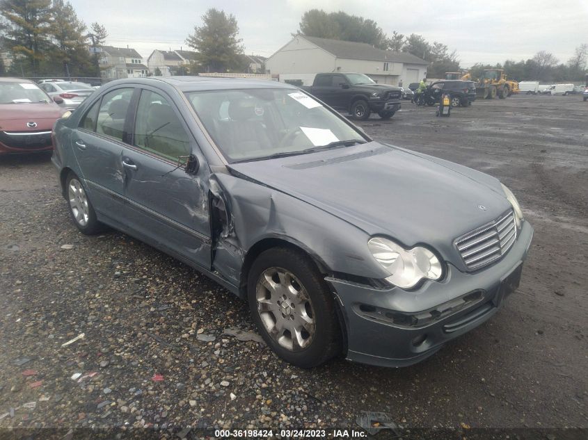 MERCEDES-BENZ C-KLASSE 2005 wdbrf81j05f685809