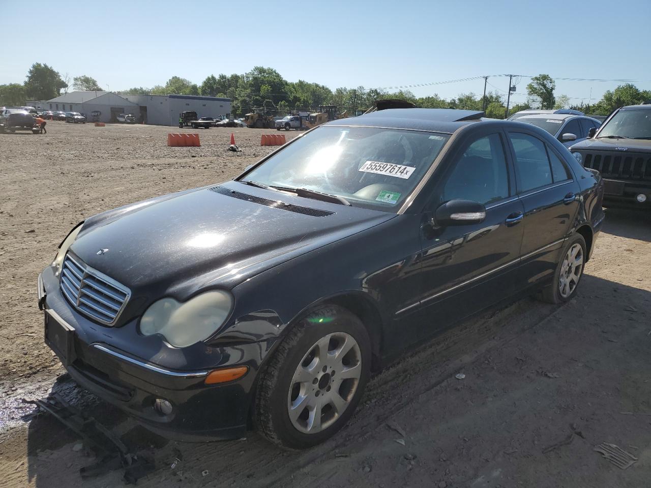 MERCEDES-BENZ C-KLASSE 2005 wdbrf81j05f692310