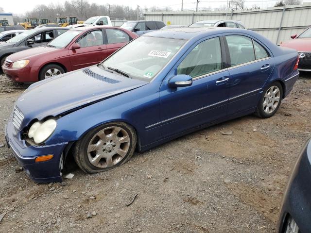 MERCEDES-BENZ C-CLASS 2005 wdbrf81j55f651039