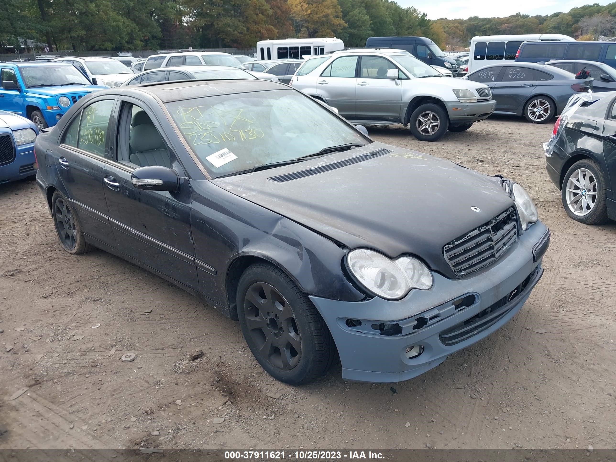 MERCEDES-BENZ C-KLASSE 2005 wdbrf81j75f567854