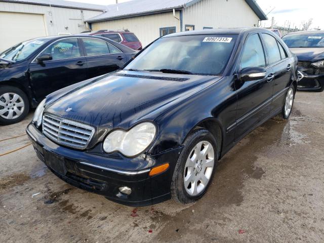 MERCEDES-BENZ C-CLASS 2005 wdbrf81j85f637247