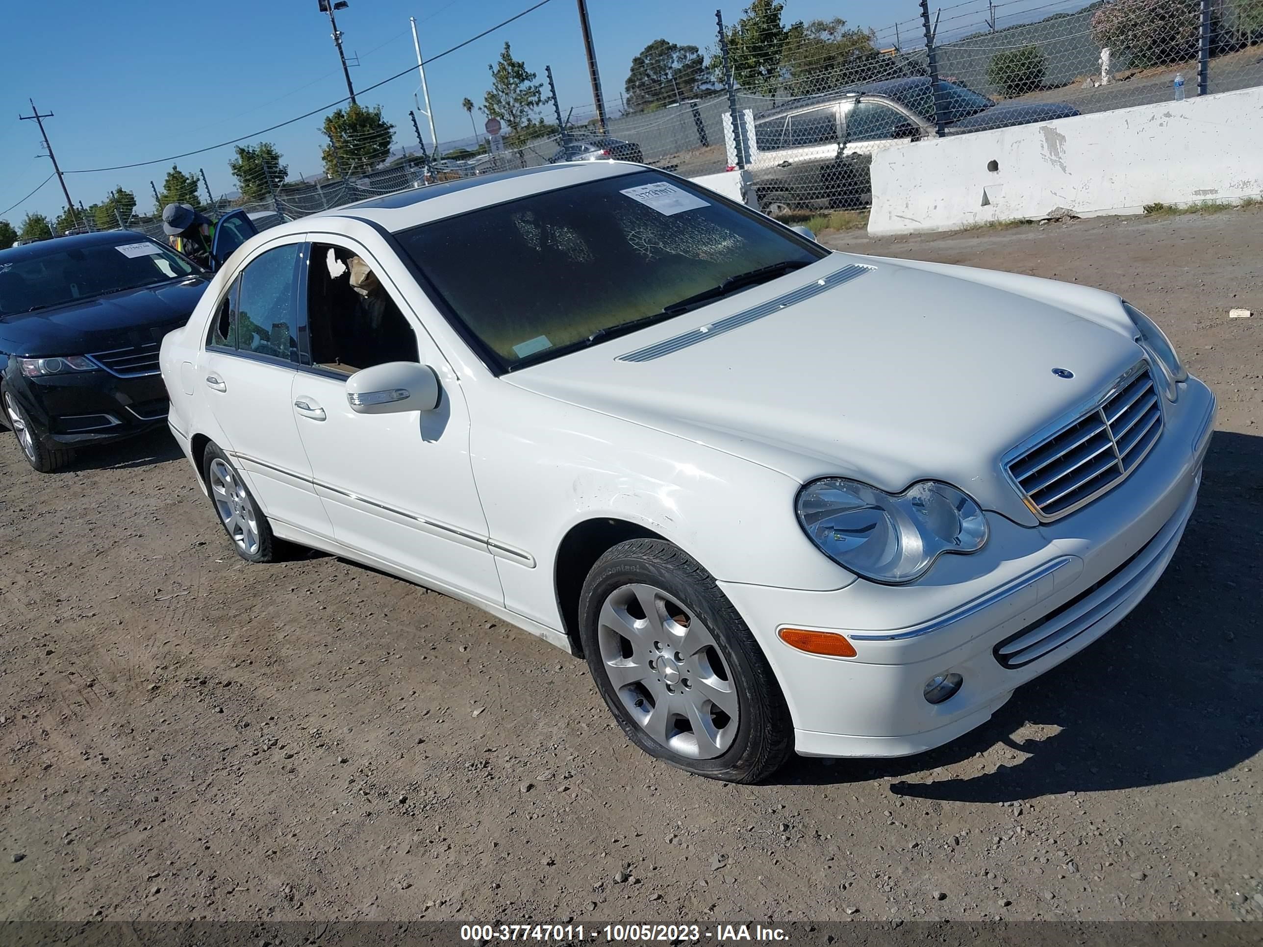 MERCEDES-BENZ C-KLASSE 2005 wdbrf81j85f709693