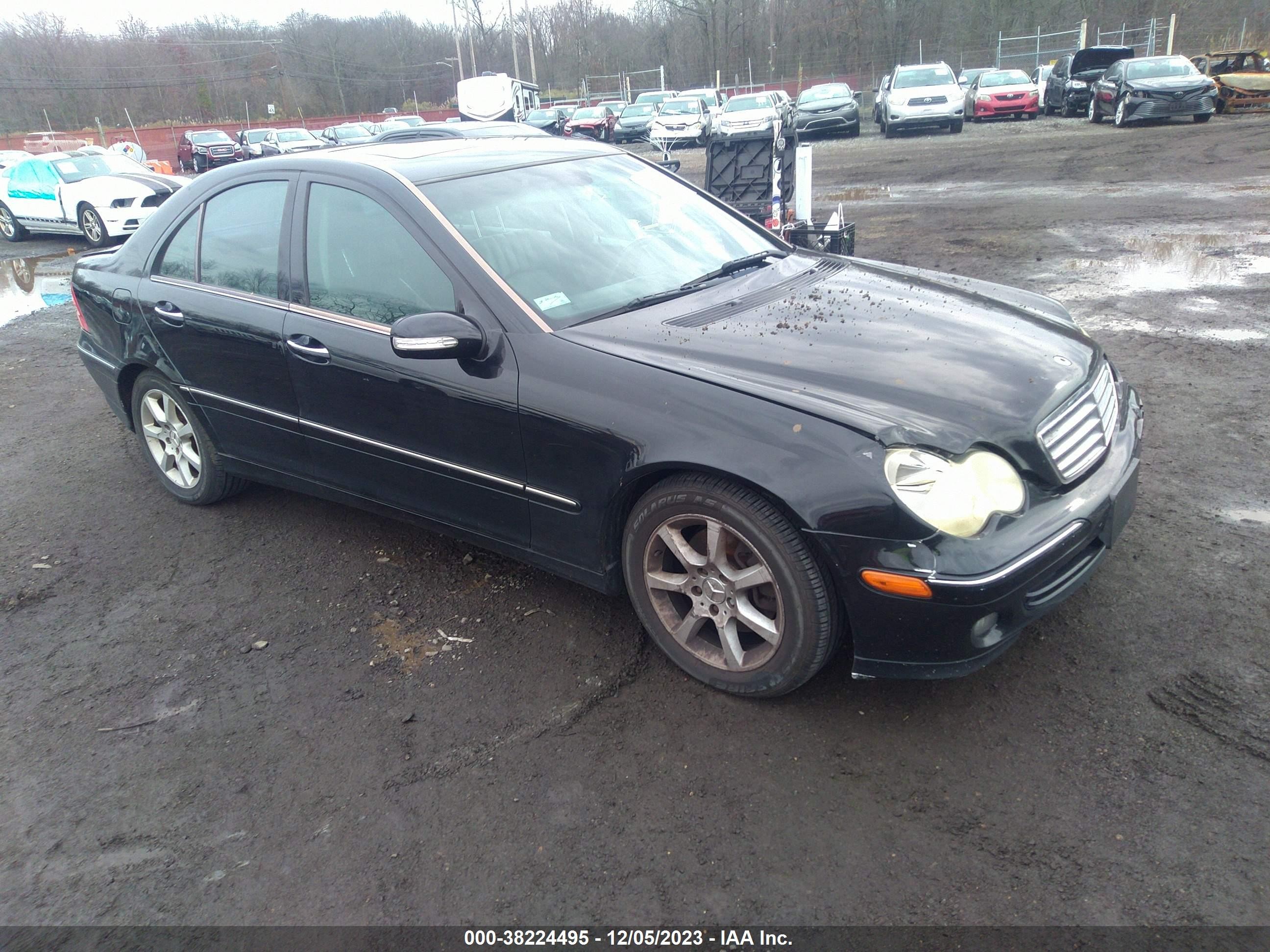 MERCEDES-BENZ C-KLASSE 2007 wdbrf87h17f901044