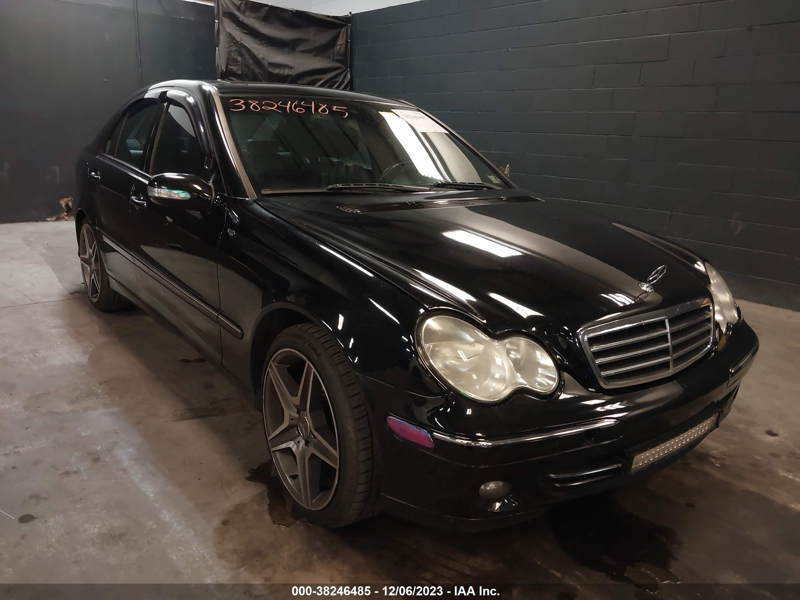 MERCEDES-BENZ C-KLASSE 2006 wdbrf92h16f764599