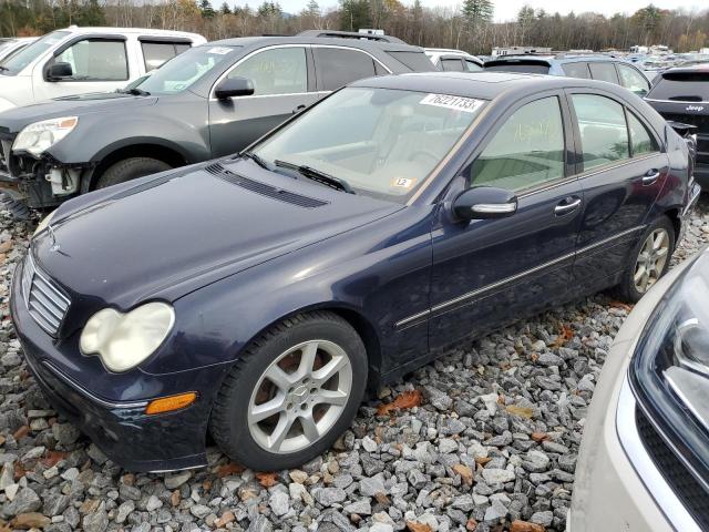 MERCEDES-BENZ C-CLASS 2007 wdbrf92h17f871072