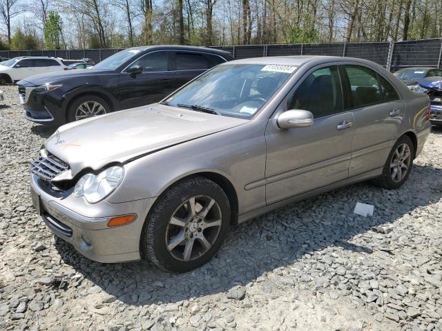 MERCEDES-BENZ C-CLASS 2007 wdbrf92h37f909790