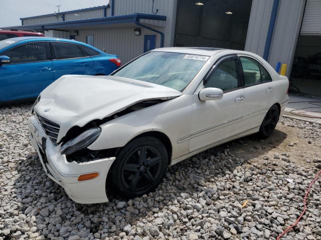 MERCEDES-BENZ C-CLASS 2007 wdbrf92h37f917162