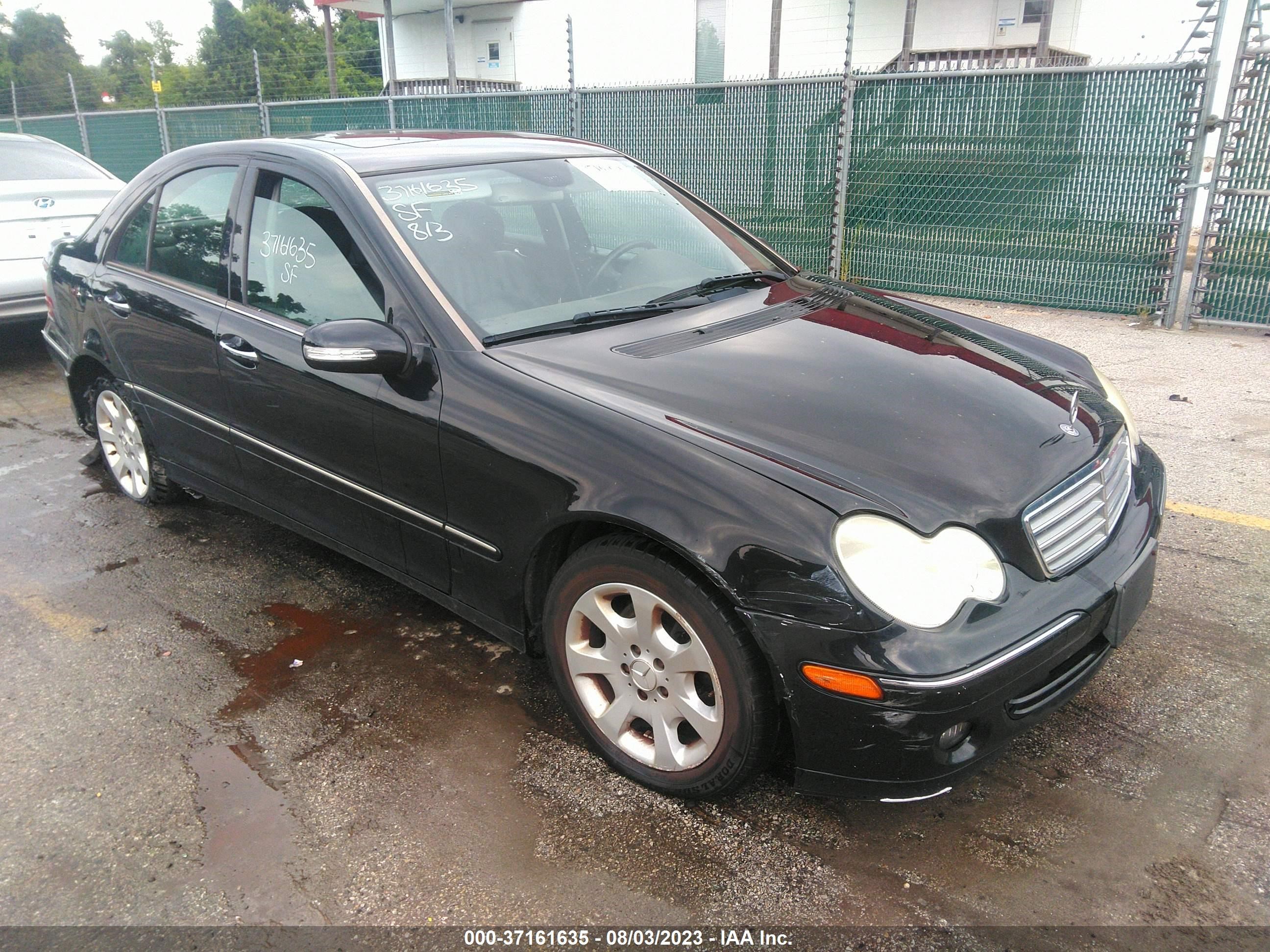 MERCEDES-BENZ C-KLASSE 2006 wdbrf92h56f778280