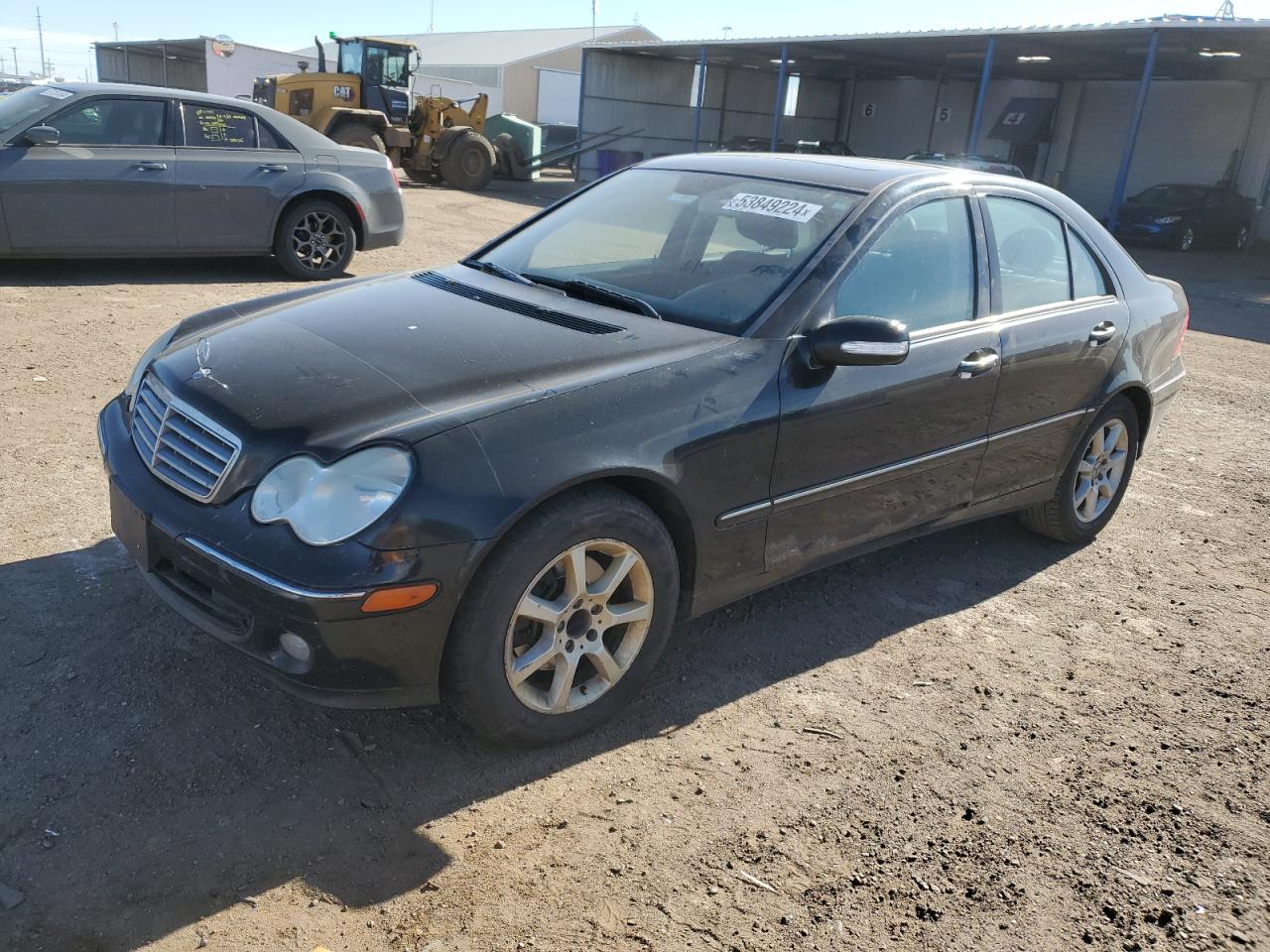 MERCEDES-BENZ C-KLASSE 2007 wdbrf92h57f917311