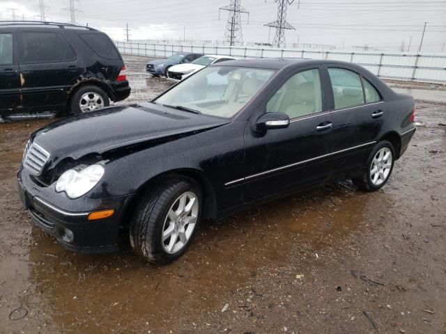 MERCEDES-BENZ C-CLASS 2007 wdbrf92h77f896459