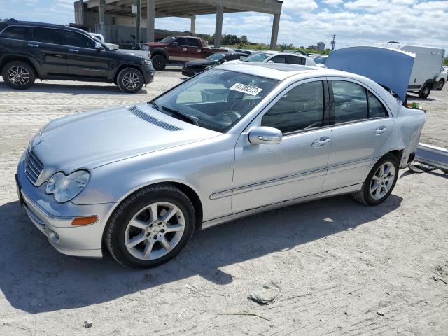 MERCEDES-BENZ C-CLASS 2007 wdbrf92h77f914958