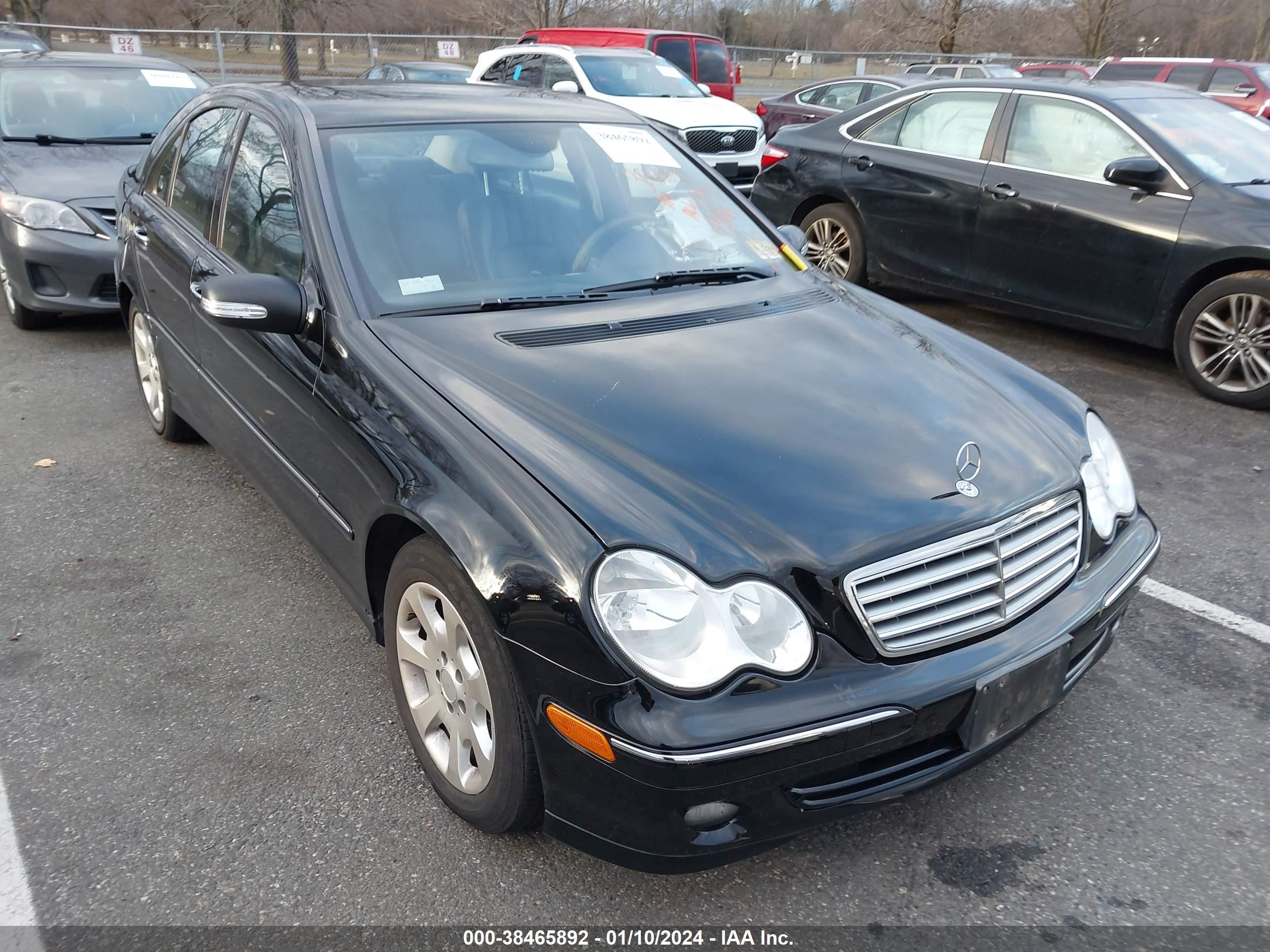 MERCEDES-BENZ C-KLASSE 2006 wdbrf92h96f765743