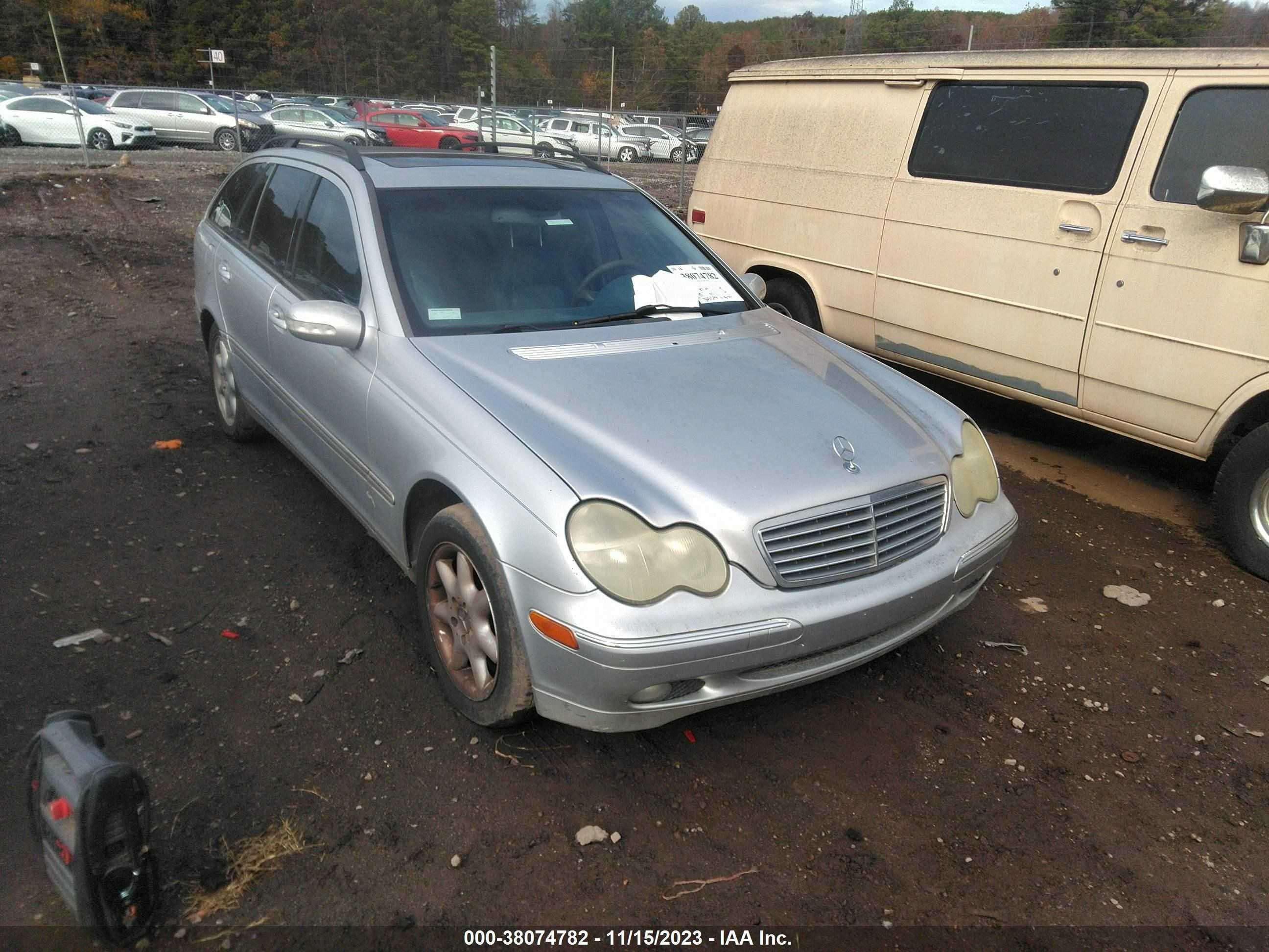 MERCEDES-BENZ C-KLASSE 2002 wdbrh64j52f147337