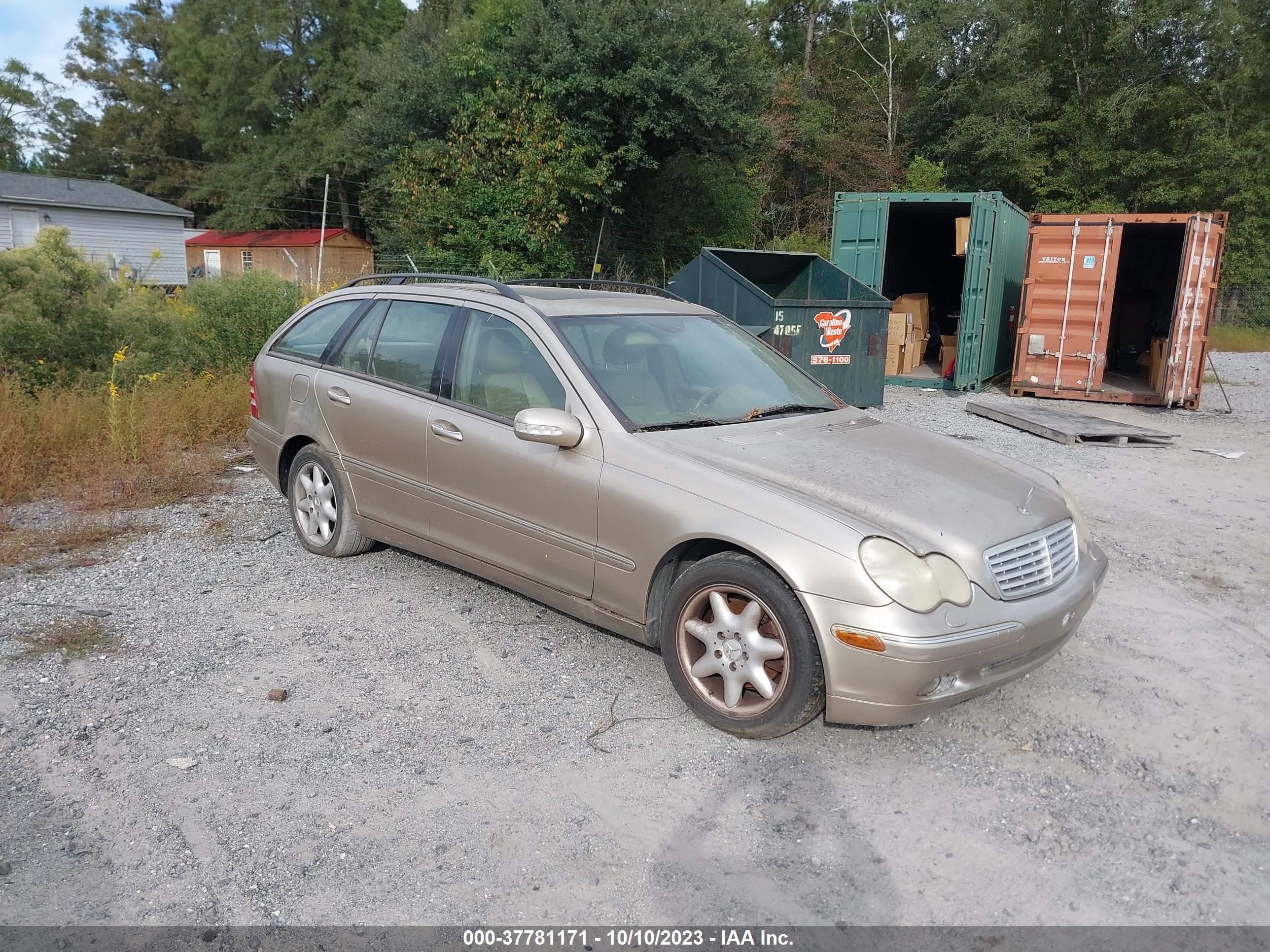 MERCEDES-BENZ C-KLASSE 2003 wdbrh81j63f383643