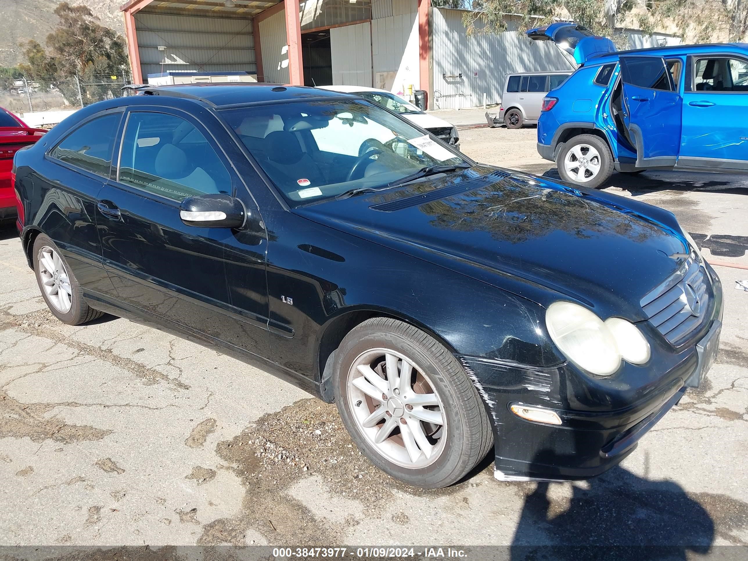 MERCEDES-BENZ C-KLASSE 2003 wdbrn40j53a517428