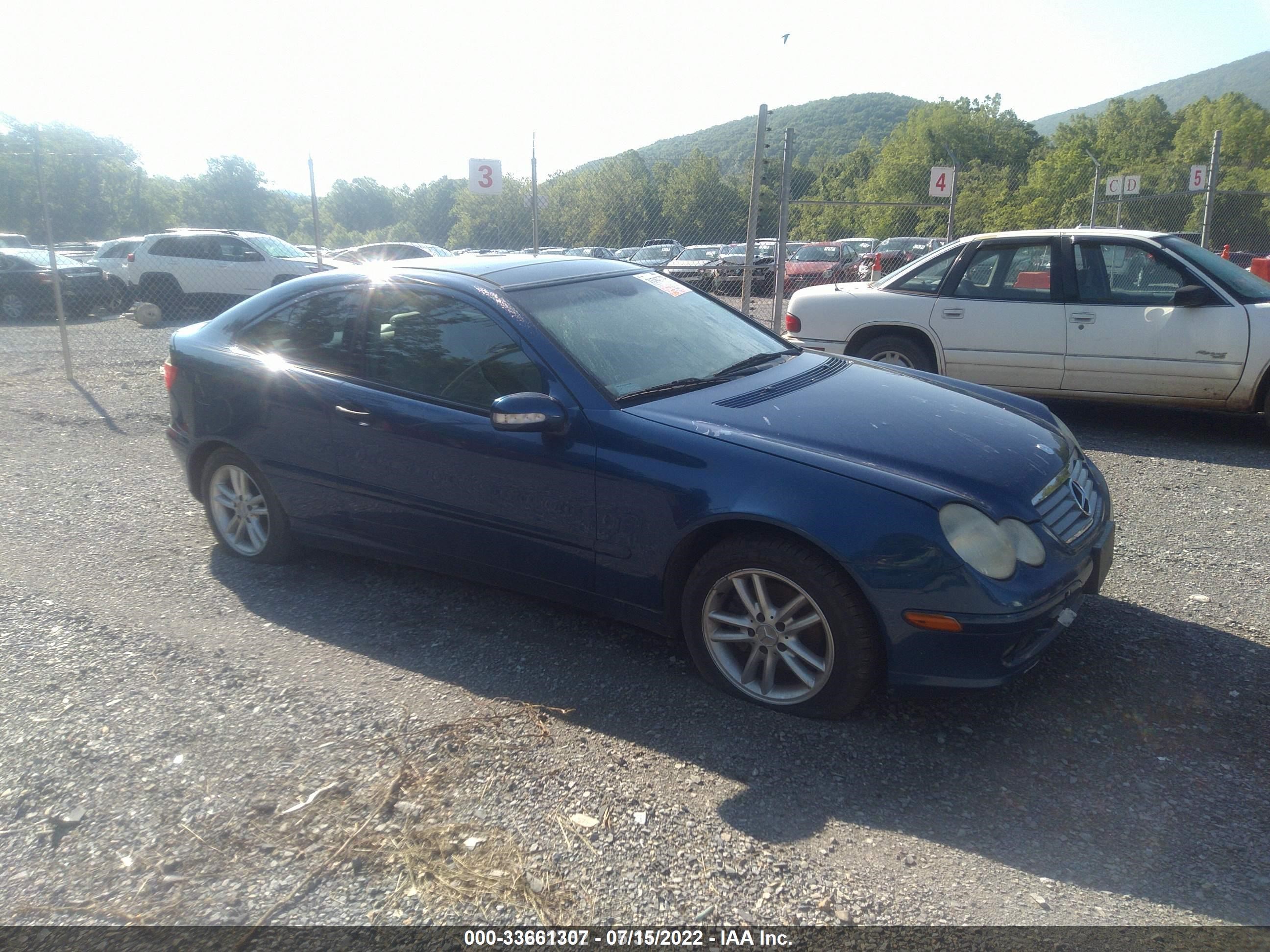 MERCEDES-BENZ C-KLASSE 2002 wdbrn47j12a341580