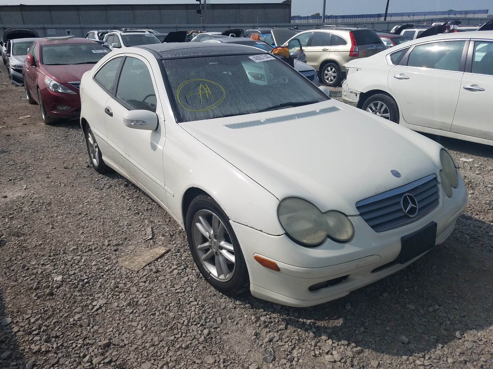 MERCEDES-BENZ C 230K SPO 2002 wdbrn47j32a344870