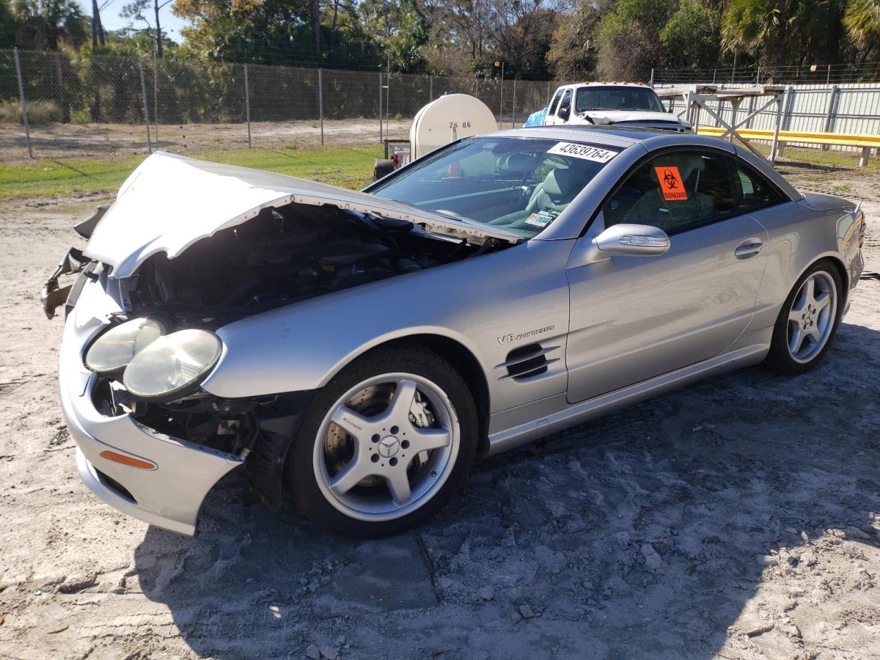 MERCEDES-BENZ SL-KLASSE 2005 wdbsk74f25f098543